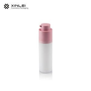 Customized 15ml Round Frosted Cosmetic Airless Bottle Eye Cream Bottle