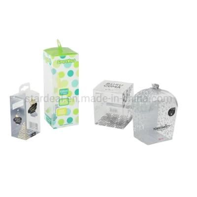 Custom Packaging Box Transparent Clear PVC Pet Plastic Box
