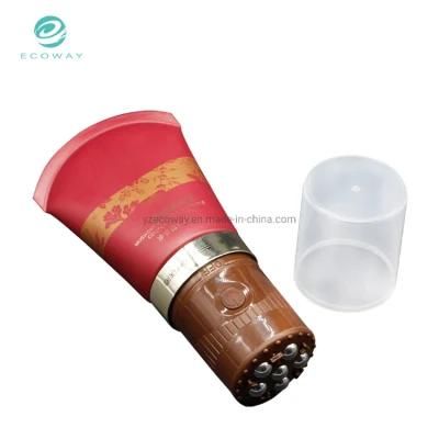 New Style 150ml Soft Tubes Cosmetic Massage Soft Tube Shock with Roller Ball