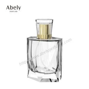 Abely OEM/ODM Zebra Stripes Glass Perfume Bottle for Personal Care