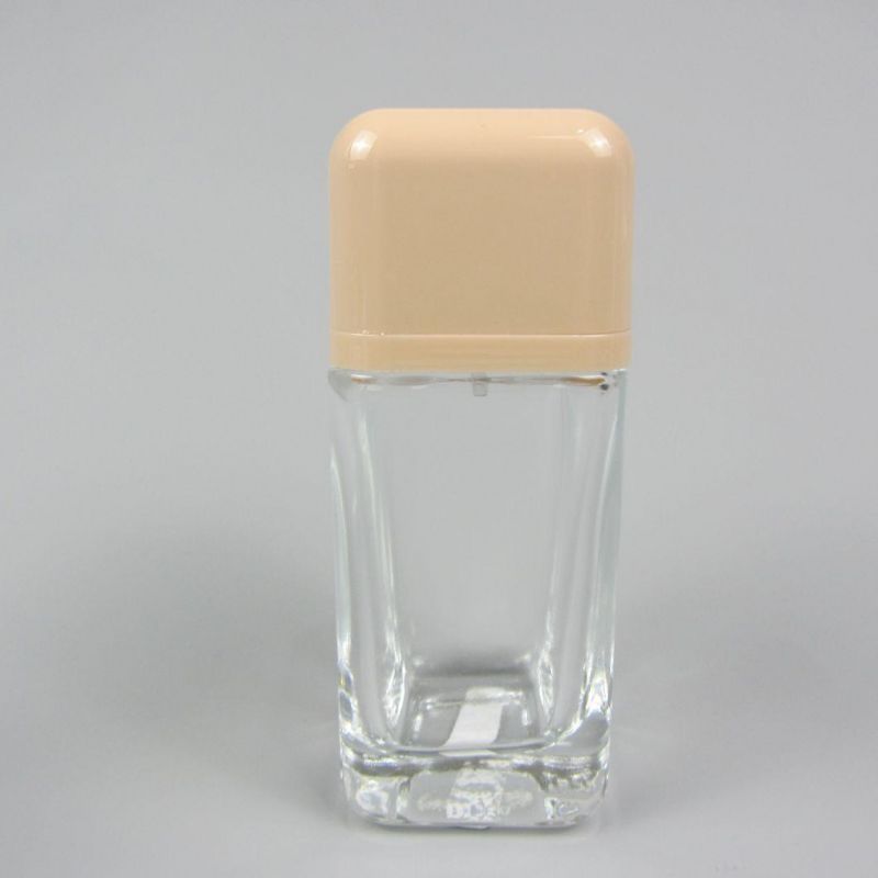 100ml Crimp Square Glass Empty Perfume Spray Bottle