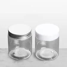 5ml Double Wall Plastic Packaging Screw Cap Cosmetics Bottles Cream Box