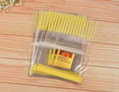 Clear Plastic Bread Bag Custom Micro-Perforated with Wicket Dispenser