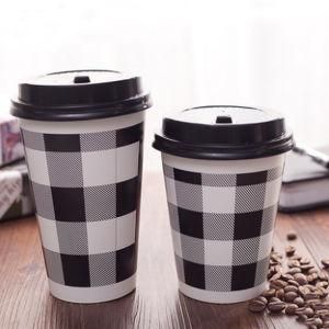 No Water Leakage 8oz Cheap Cardboard Cups with Lids