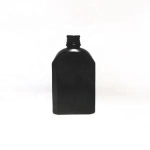 Empty Flat Hip Flask Matte Black 100ml 200ml 250ml 350ml 500ml Cold Brew Coffee Juice Milk Tea Glass Bottle with Screw Lid