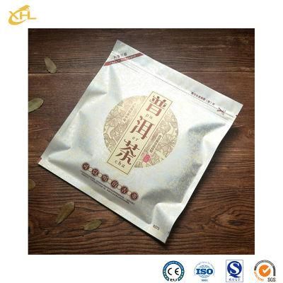 Xiaohuli Package China Printed Plastic Bags Manufacturing Flexible Packaging Zipper Bag for Tea Packaging