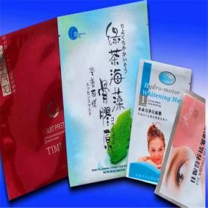 Aluminum Foil Lined Three Side Seal Aluminum Foil Facial Mask Packaging