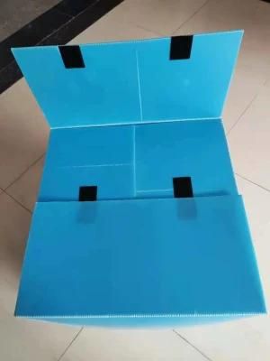 Chemical Resistant Portable PP Corrugated Plastic Box for Long-Term Storage