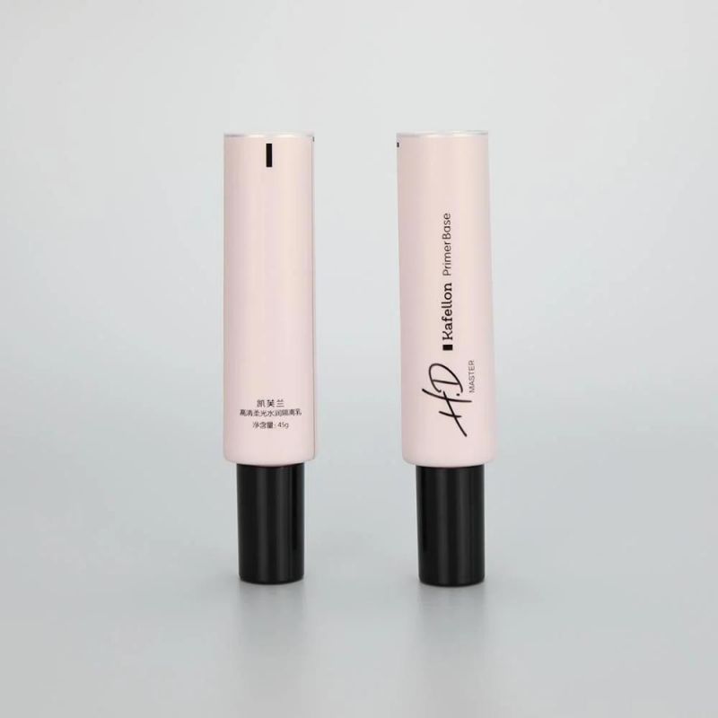 Cosmetic Abl Aluminum Tube with Cream Pump and Cover