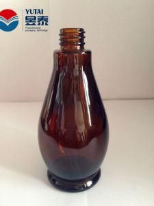 50ml Taper Shapped Amber Glass Bottle for Essential Oil