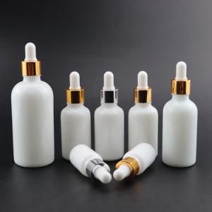 5ml 10ml 15ml 20ml 30ml 50ml 100ml Essential Oil Luxury Opal White Porcelain Glass Dropper Bottle