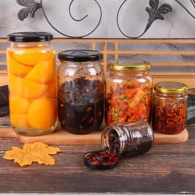 Sharefood Packaging 300ml Hexagon Wide Mouth Storage Container Glass Jars for Jelly Jam / Honey