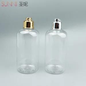 Boston Round Flip Screw Cap Pet Bottle for Sale