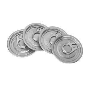 62mm Aluminum Easy Open Lid Can Cap Easy Open End for Composite Cans