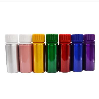 Color Customerization Aluminum Shampoo Lotion Bottle 100ml 40*110mm