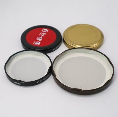 38mm 43mm 48mm 53mm 58mm 63mm 66mm 70mm 82mm Regular Colored Metal Twist off Caps Lug Lids for Jars