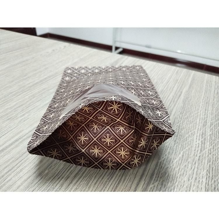 Kraft Paper Plastic Bags and Stand up Pouch with Clear Windows/Zipper