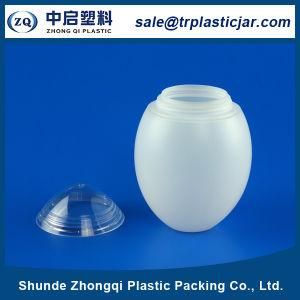 Egg Shape Plastic PE Jar