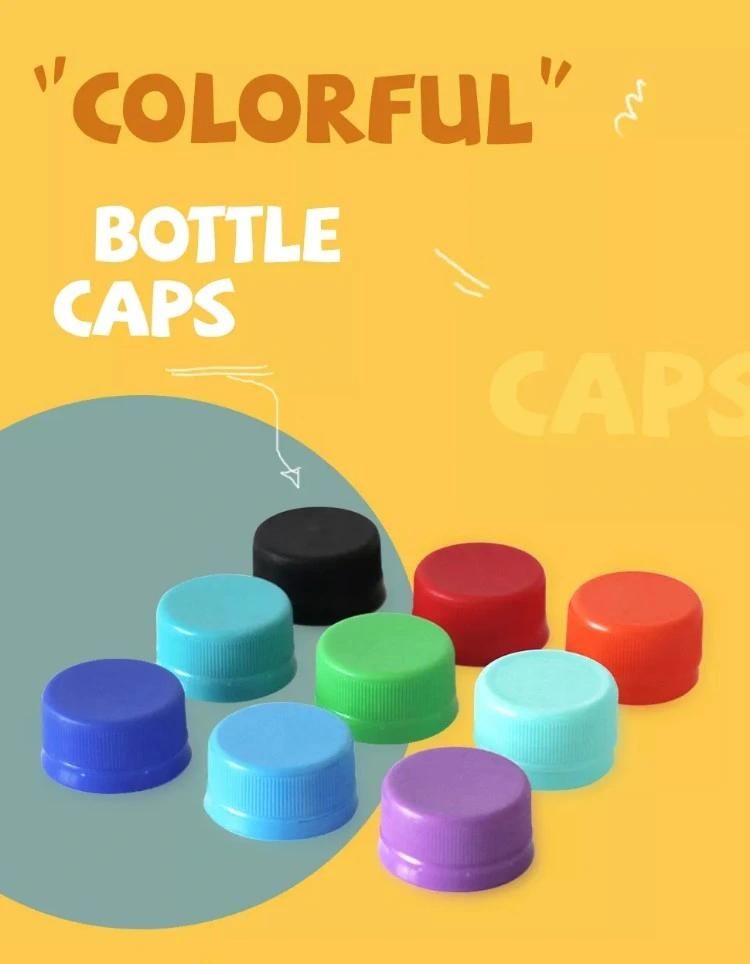 Hot Selling 38mm Plastic Caps Orange Colors for Bottle