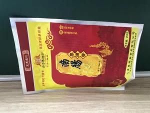 China Wholesale Three Side Seal White Kraft Paper Bag for Tea Packaging