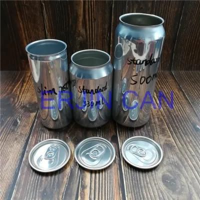 Sleek 12oz 355ml Can Beverage Aluminum Can From Erjin China