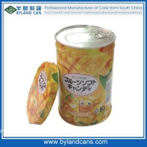 Canned Food Tin with Metal Lid