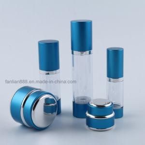 Airless Bottles with Aluminum Cap and Bottom