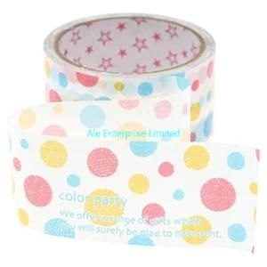 BOPP Packing Tape with Colourful Design Artworks