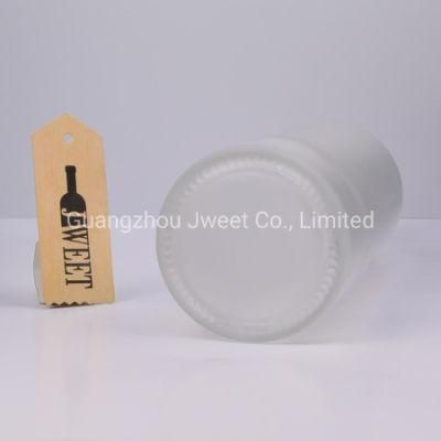 Round Transparent Glass 750ml Vodka Bottle