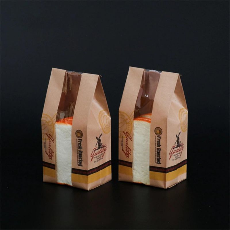 Food Bread Packaging Greaseproof Burger Paper Bag