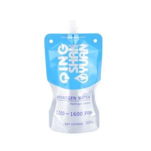 Milk Juice Water Spout Pouch Plastic Metalized Laminated Bag Beverage Packaging