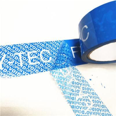 Pet Material Custom Size Tamper Proof Security Void Tape