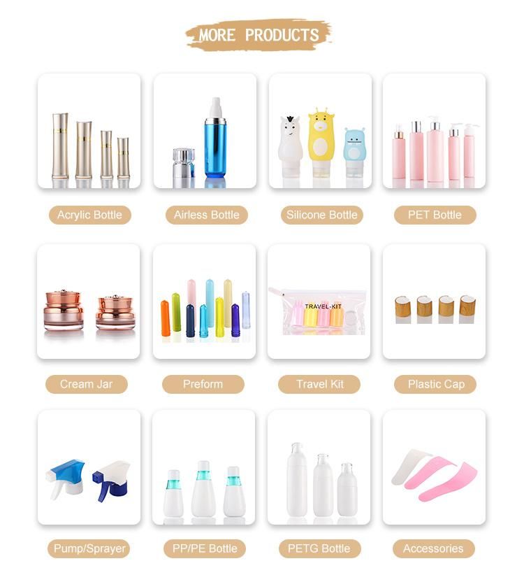 Zy07-129 Cosmetic Packaging Perfume Pump Bottle