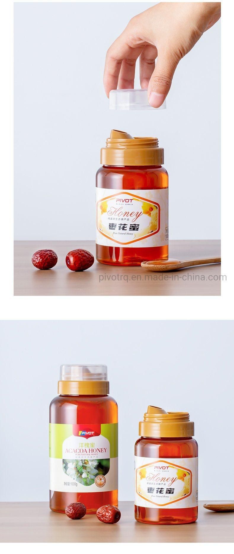 300g Plastic Packaging Honey Bottle for Honey Manufacturer