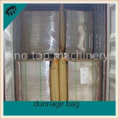 Inflatable Paper Dunnage Air Bag Container Use