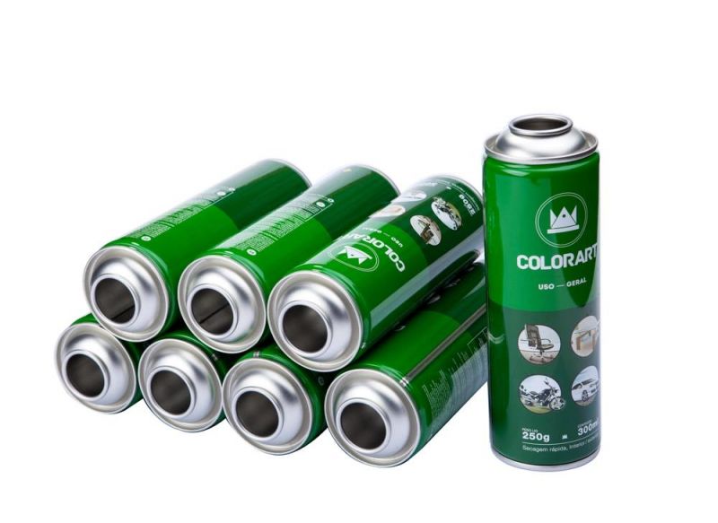 High Quality 100% Customized Logo Tinplate Aerosol Cans
