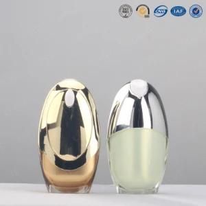 High-End Cosmetic Packaging Acrylic Bottle with Airless Pump