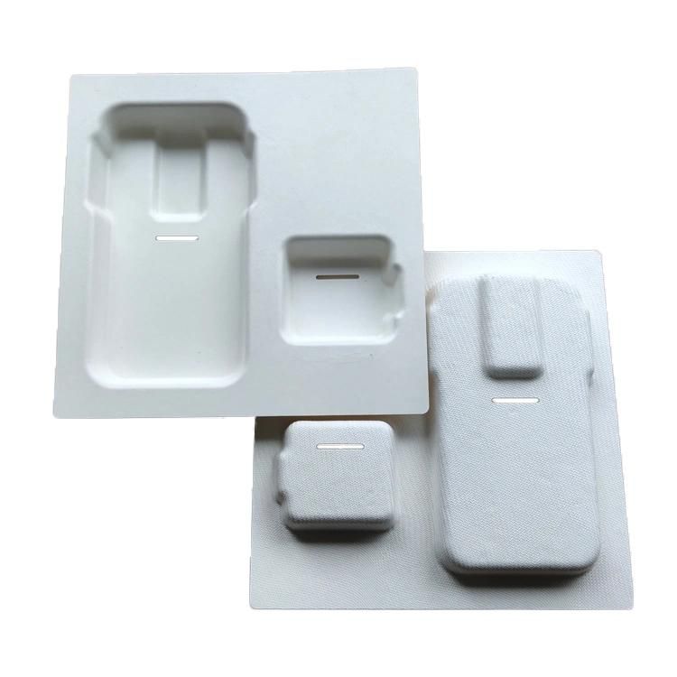 Wholesale Biodegradable Cell Phone Accessories Packaging Paper Tray