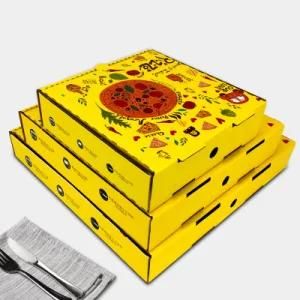 Foldable Food Packing Pizza Box