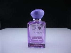 Purple Glass Perfume Bottle for Women