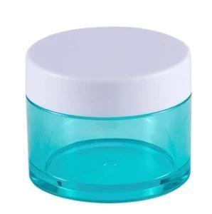 5g Blue Plastic Pet Container for Cosmetic Packaging
