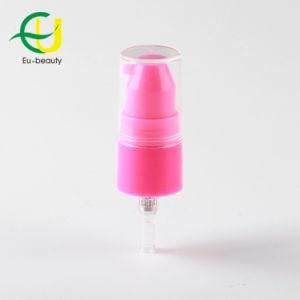 18/410 Plastic Colorful Cosmetic Cream Pump with Cap for Face Care