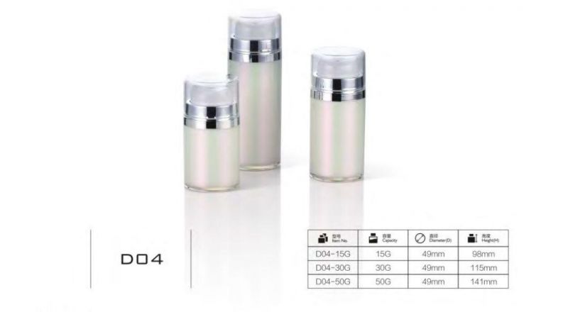 New Style Round Bottle, Luxury Round Cosmetic Bottles Have Stock