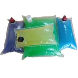 Plastic Valves 10L Laminated Bib Bag in Box Filling