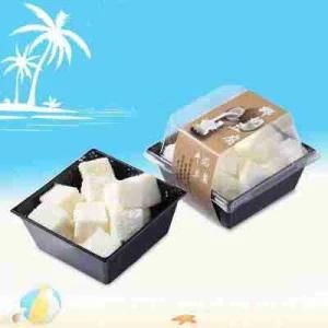 Plastic West Point Cake Dessert Container with Clear Lid