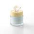 Low MOQ High Quality Free Sample 5g 10g Cosmetic Empty Plastic Cream Jar with Diamond Lid