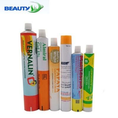 Aluminum Collapsible 100ml Pharmaceutical Cosmetic Ointment Packaging Laminated Tube