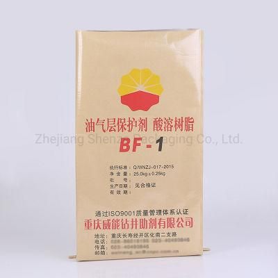 Kraft Paper Laminated PP Woven Bag for Charcoal