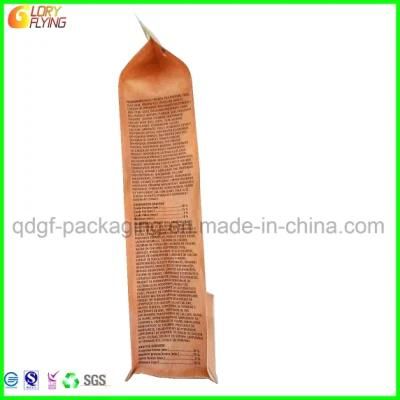 Plastic Food Packaging Bag with Zipper for Packing Dog Food