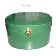 Storage Tin Box Oval Shape